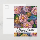 Modèle de fleurs mixtes de Pâques Joyeuses Vacance (Devant / Derrière)