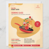 Modèle de Flyer de Cours de Cuisine (Devant)