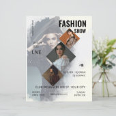 Modèle de flyer de défilé de mode (Debout devant)