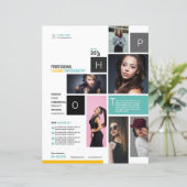Modèle de Flyer de Photographie (Debout devant)