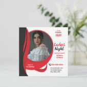 Modèle de Flyer pour Soirée des Dames (Debout devant)