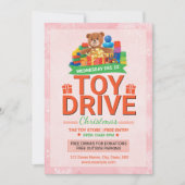Modèle de flyer pour une collecte de jouets (Devant)
