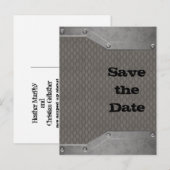 modèle de grunge métallique (Devant / Derrière)