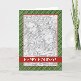 Modèle de Holdiay de plaid