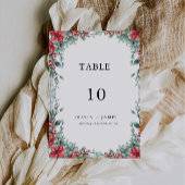 Modèle de la carte de Mariage de Noël