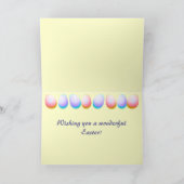 Modèle de la carte de Pâques (Intérieur)