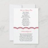 Modèle de la carte de prière funéraire imprimable (Dos)