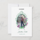 Modèle de la carte de programme Memorial (Devant)