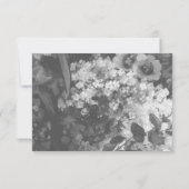 Modèle de la carte de réponse d'élégance sous-esti (Dos)