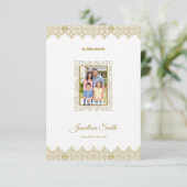 modèle de la carte funéraire (Debout devant)