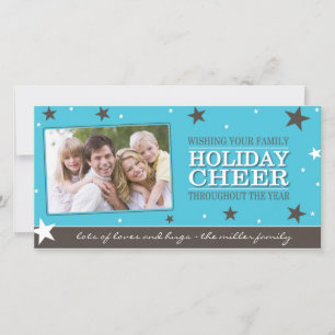 Modèle de la carte photo de Noël