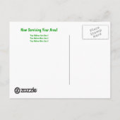 Modèle de la carte postale (Dos)