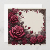 Modèle de la carte rouge flanc de Bourgogne (Devant / Derrière)