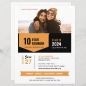 Modèle de la circulaire de réunion de classe (Devant / Derrière)