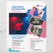 Modèle de la circulaire de service de peinture et (Devant / Derrière)