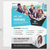 Modèle de la circulaire d'offres d'emploi (Devant / Derrière)