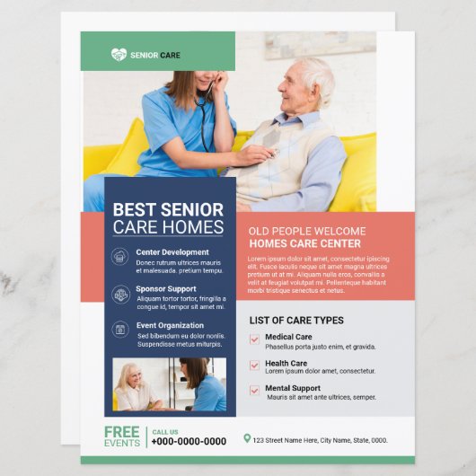 Modèle de la circulaire du service de soins supéri (Devant / Derrière)