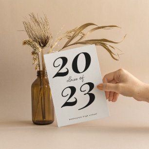 Modèle de la fête de graduation moderne Invitation