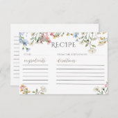 Modèle de la Fête des mariées fleur sauvage de la  (Devant / Derrière)