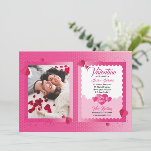 Modèle de la mini session de la Saint-Valentin (Debout devant)