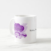 Modèle de la Mug de couple nuptiale personnalisé (Devant gauche)