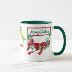 Modèle de la Mug de Noël personnalisé