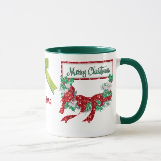 Modèle de la Mug de Noël personnalisé (Droite)