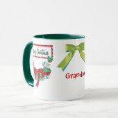 Modèle de la Mug de Noël personnalisé (Devant gauche)