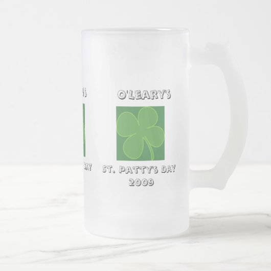 Modèle de la Mug Party de St Patrick (Droit)