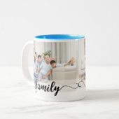 Modèle de la Mug Photo de la Réunion familiale (Devant gauche)