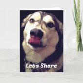 Modèle de la photo de couverture de malamut de l'A (Devant)