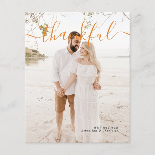 Modèle de la typographie de Thanksgiving (Devant)