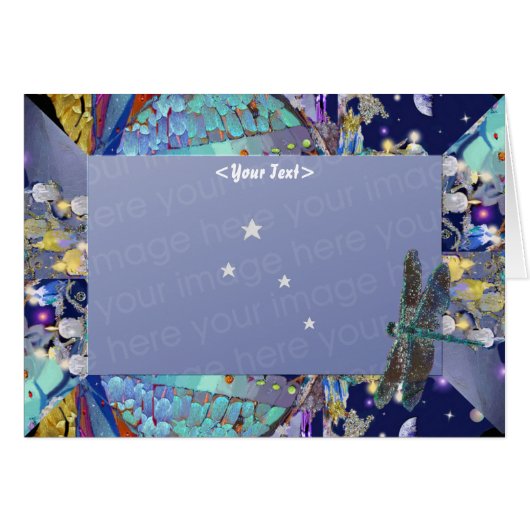 Modèle de libellules magiques (Devant horizontal)