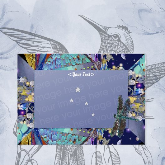 Modèle de libellules magiques