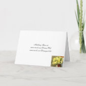 Modèle de l'invitation à la douche nuptiale (Dos)