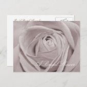 Modèle de l'invitation à la douche nuptiale (Devant / Derrière)