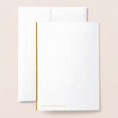 Modèle de l'invitation du dîner | Naissance modifi (Derrière avec enveloppe)