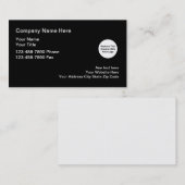 Modèle de logo de carte de visite (Devant / Derrière)