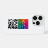 Modèle de logo de téléchargement de code QR tendan (Verso Horizontal)