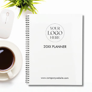 Modèle de logo d'entreprise personnalisé blanc