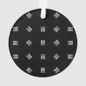 Modèle de logo moderne unique | Noir (dos)