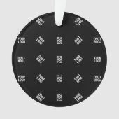 Modèle de logo moderne unique | Noir (devant)