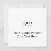 Modèle de logo personnalisé élégant (Devant)