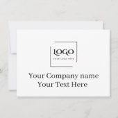 Modèle de logo personnalisé élégant (Devant)