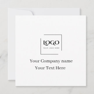 Modèle de logo personnalisé élégant