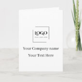 Modèle de logo personnalisé élégant (Devant)