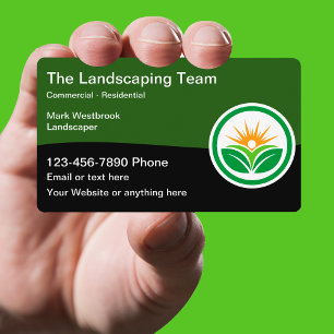Modèle de logo pour cartes de visite d'entreprise
