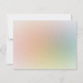 Modèle de look texturé personnalisé Abstrait color (Dos)