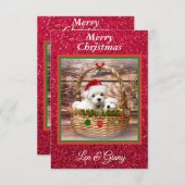 Modèle de marionnettes maltaises de Noël (Devant / Derrière)