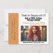 Modèle de marque personnalisé pour les circulaires (Dos)